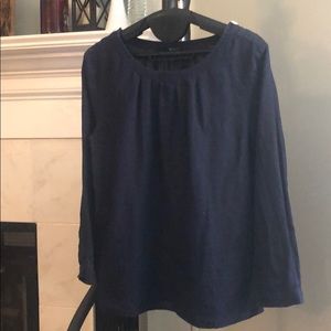 J crew button top